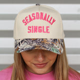 Seasonally Single Trucker Hat