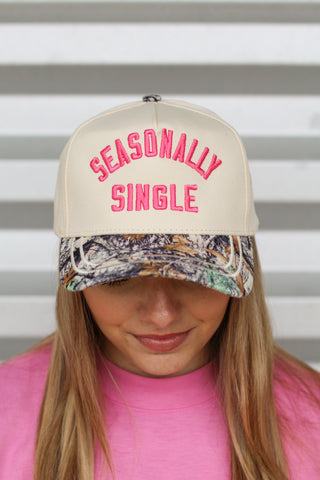 Seasonally Single Trucker Hat