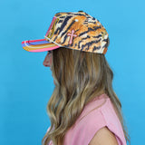 Tiger Stripe Jesus Trucker Hat