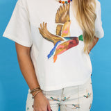 Fun Mallard Crop Tee