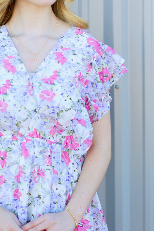 Florals are My Favorite Dress-Pink