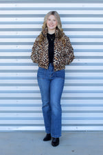 Lavishing Leopard Puffer Jacket