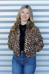 Lavishing Leopard Puffer Jacket