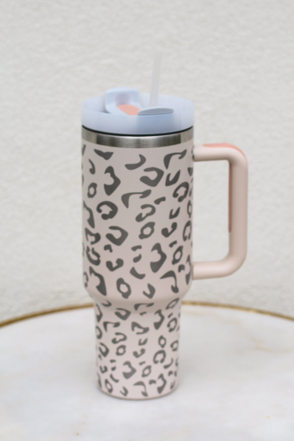 Stainless Tumbler Leopard, Stainless Steel Mug Cup