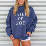 Child Of God Stitched Mock Neck