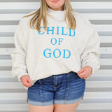 Child Of God Stitched Mock Neck