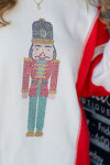 Color Block Nutcracker Sweatshirt