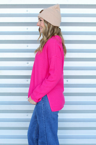 Lookalike Button Sweater