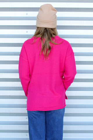 Lookalike Button Sweater