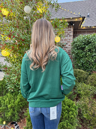 Sequin Gift Box Pullover