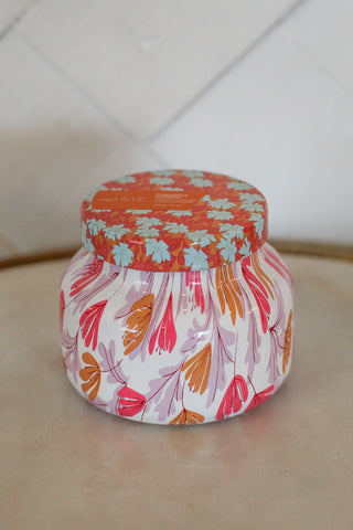 8 oz Pattern Play Pineapple Flower Candle