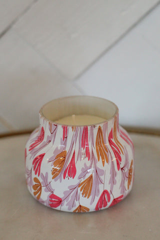8 oz Pattern Play Pineapple Flower Candle