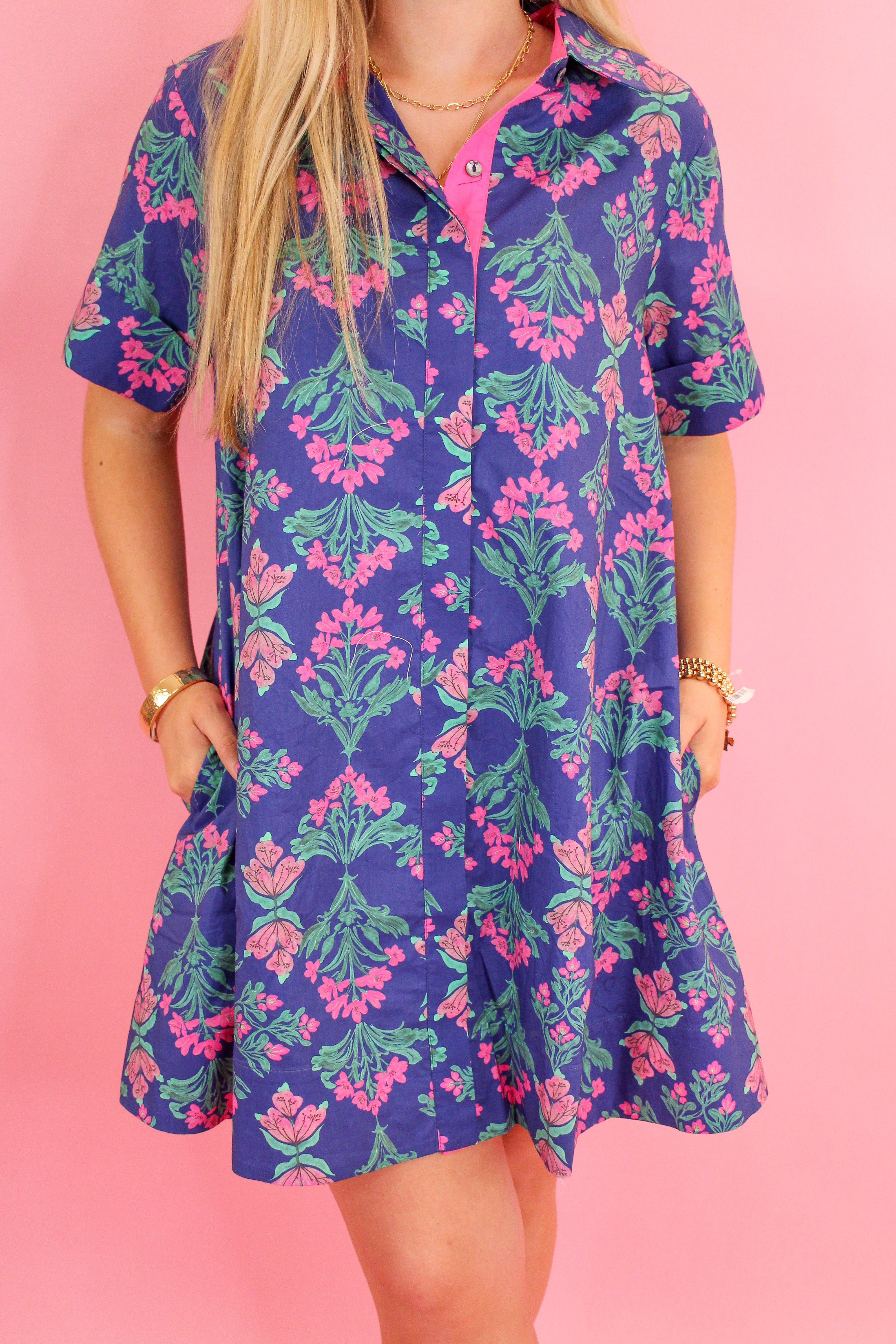 Intricate Florals Dress