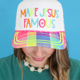 Bold Make Jesus Famous Trucker Hat