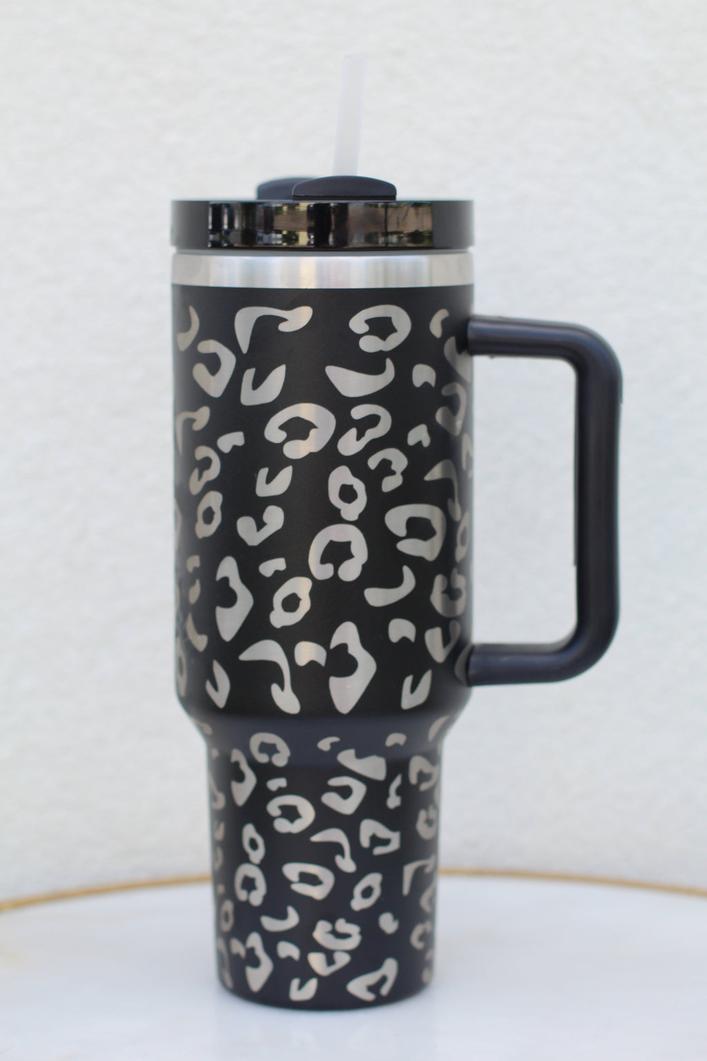 Stainless Tumbler Leopard, Stainless Steel Mug Cup