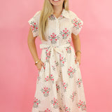 She's Elegant Midi Dress