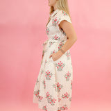 She's Elegant Midi Dress