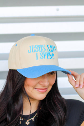 Trendy Jesus Saves Trucker Hat
