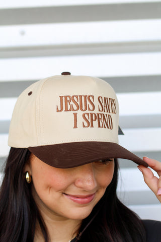 Trendy Jesus Saves Trucker Hat