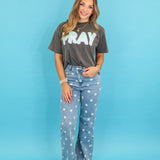Pray Crop Tee
