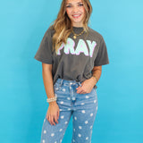 Pray Crop Tee