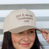 Husbands Tab Trucker Hat