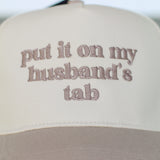 Husbands Tab Trucker Hat