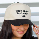 Husbands Tab Trucker Hat