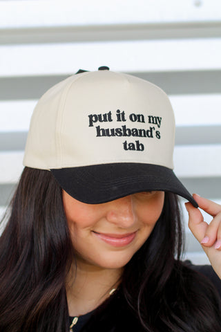 Husbands Tab Trucker Hat