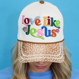 Love Like Jesus Fawn Trucker Hat