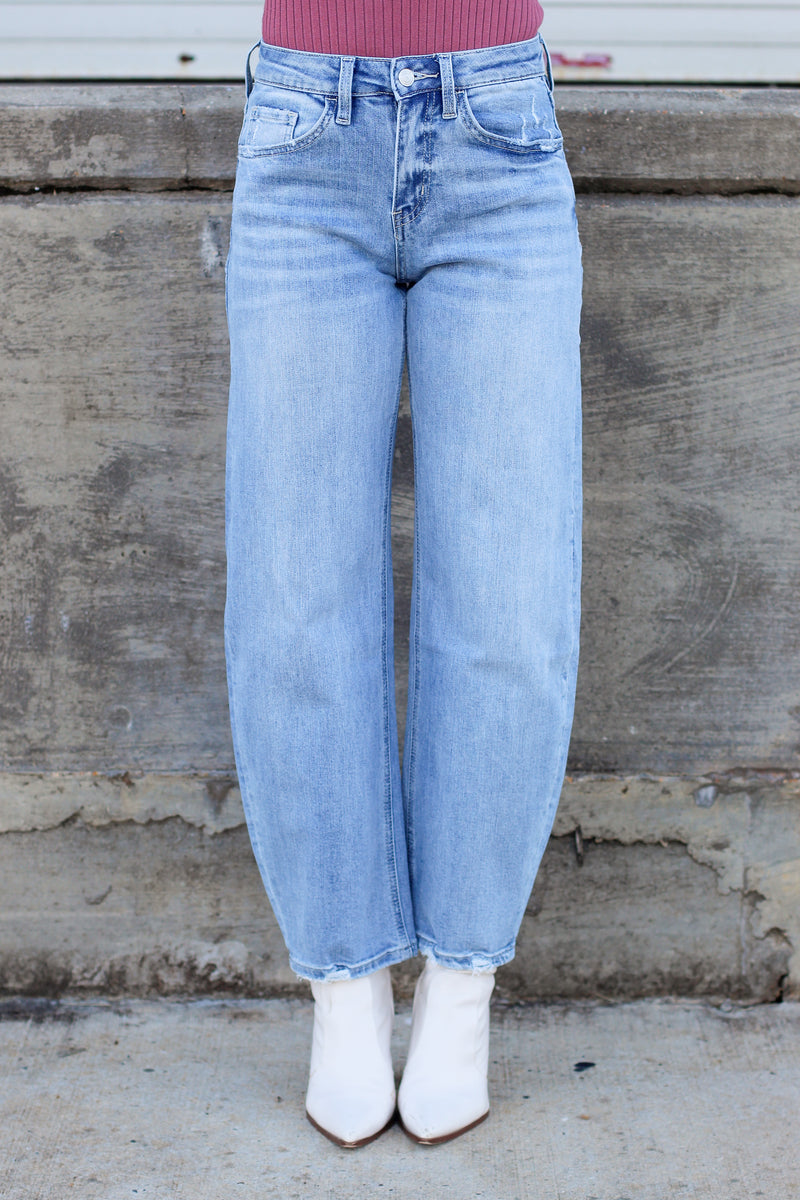 Bethany Barrel Jeans