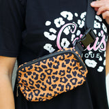 Favorite Cross Over Bag-Leopard