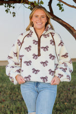 Sherpa Bow Pullover