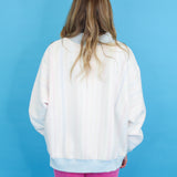 Happiest Double Sided Mock Neck Sweatshirt