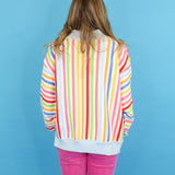 Happiest Double Sided Mock Neck Sweatshirt