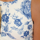 Little Girl Floral Sports Bra