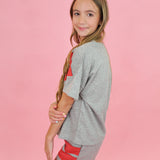 Mini Patchwork Flag Top