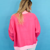Pray Double Sided Mock Neck Sweatshirt