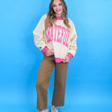 Grateful Double Sided Mock Neck Sweatshirt