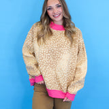 Grateful Double Sided Mock Neck Sweatshirt