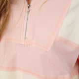 Tween Color Block Half Zip Top