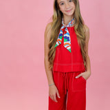 Favorite Stitch Panel Pants