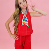 Favorite Stitch Panel Tank