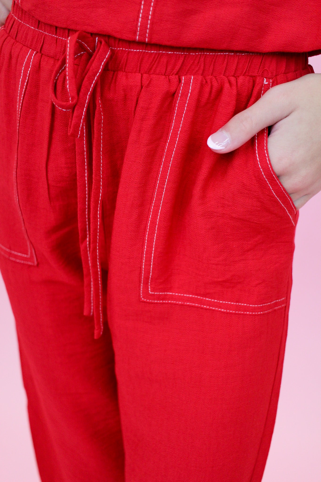 Favorite Stitch Panel Pants