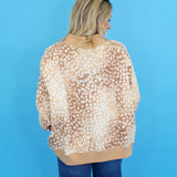 Mother Double Sided Mock Neck Sweatshirt