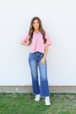 Button Basic Top-Pink