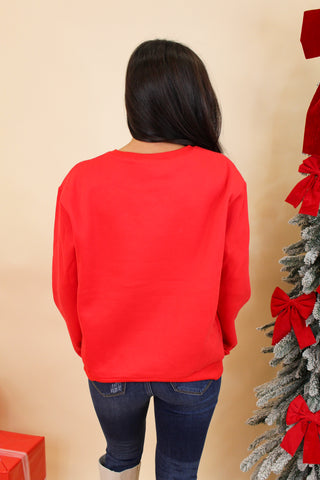 Plaid Deer Sweatshirt