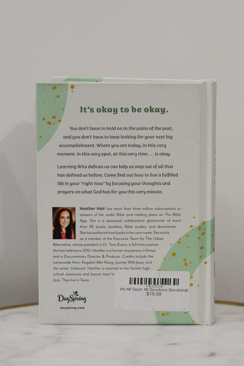 It's All Good: 90 Devotions Devotional