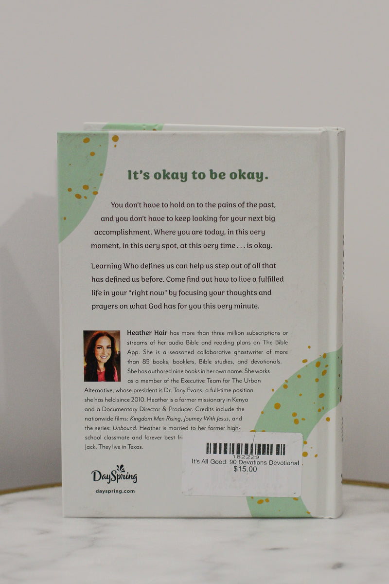 It's All Good: 90 Devotions Devotional