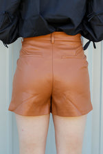 Go To Leather Shorts